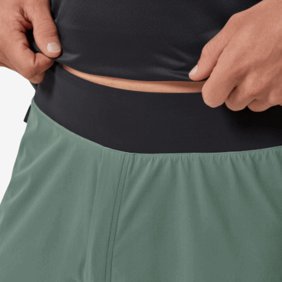 On Running Lightweight Shorts Olive