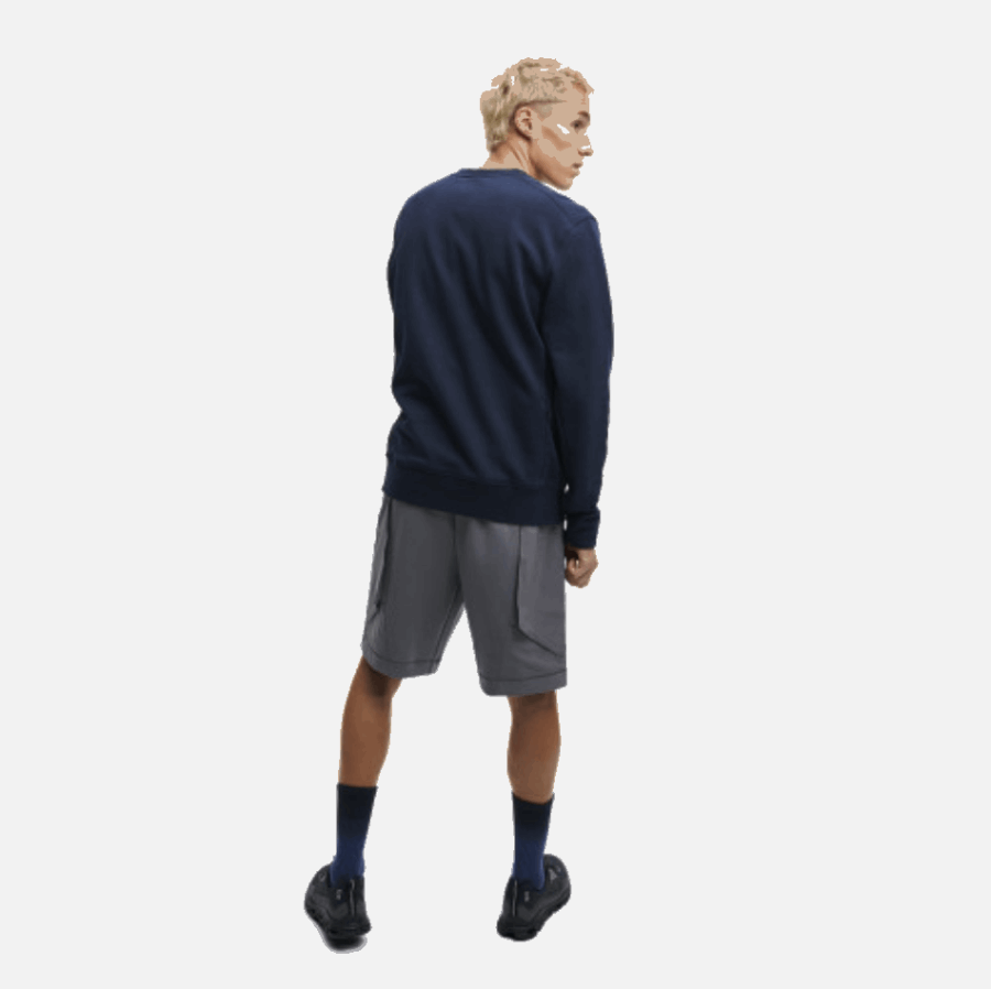 On Running Crew Neck Men Navy