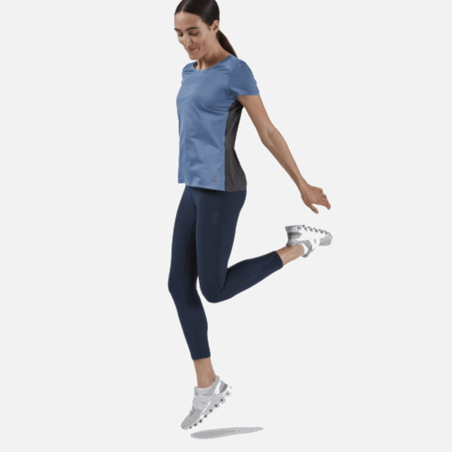 On Running Performance-T Cerulean-Black