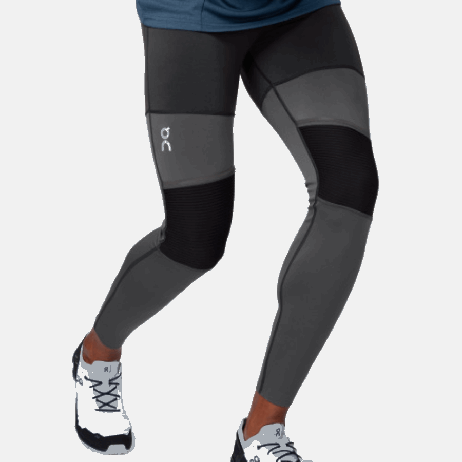 On Running Tights Long Men Black-Shadow
