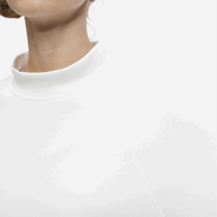 Fashion On Running Crew Neck White