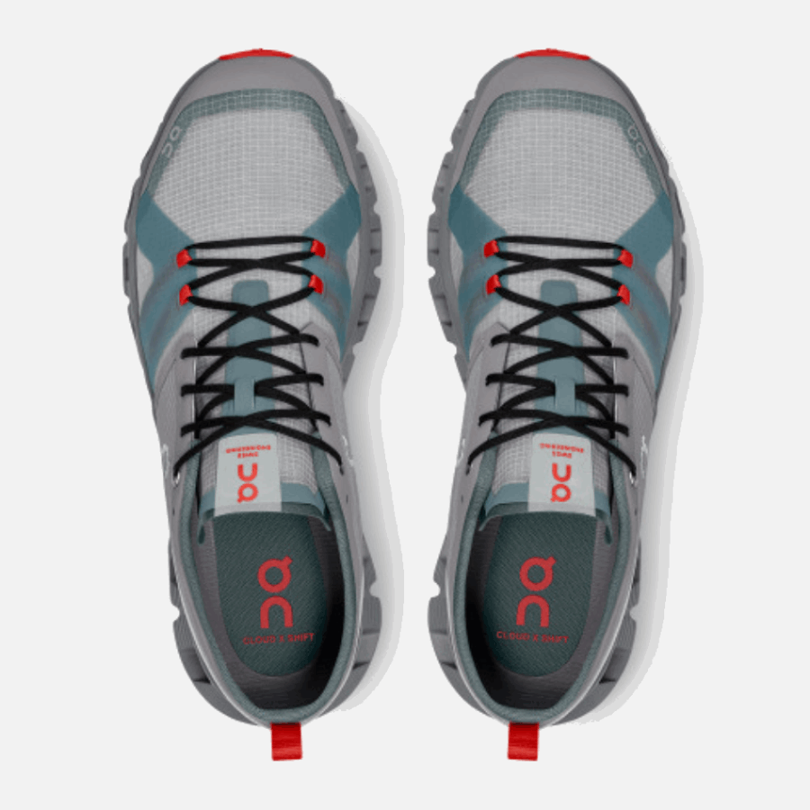 On Running Cloud X Shift Men Alloy-Red