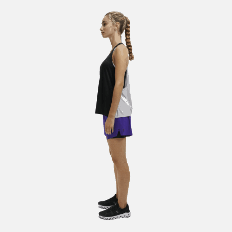On Running Running Shorts Twilight-Black
