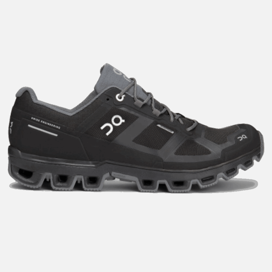On Running Cloudventure Waterproof Men Black-Graphite