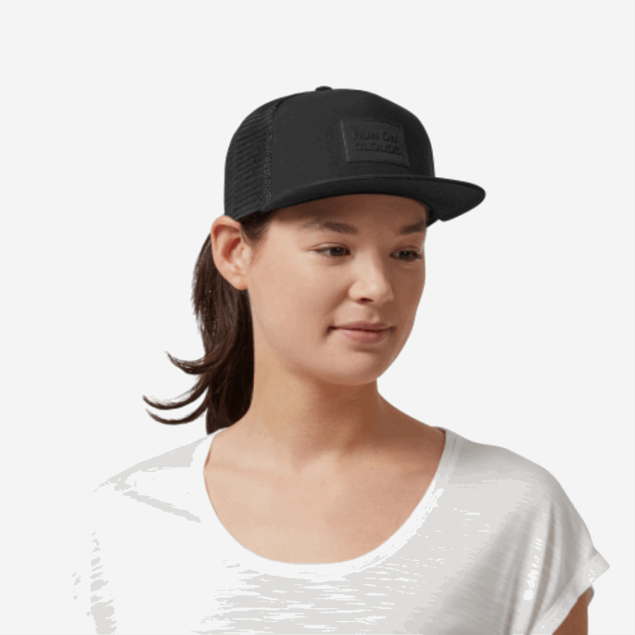 On Running Crew Cap Black