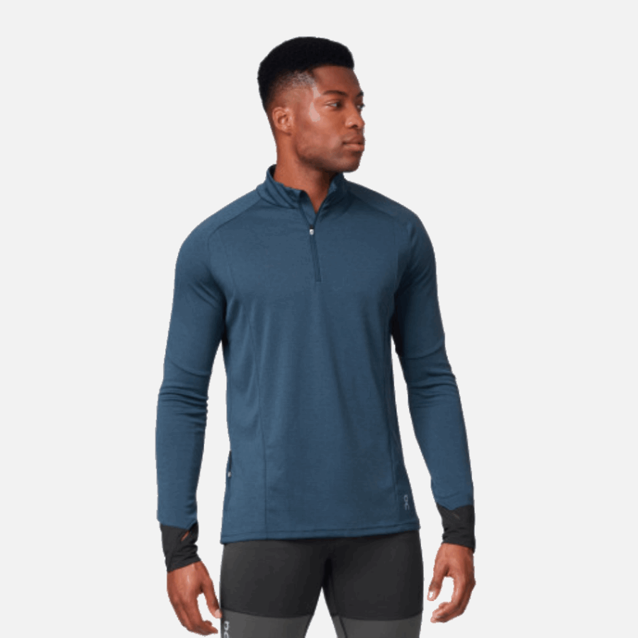 On Running Weather Shirt Navy