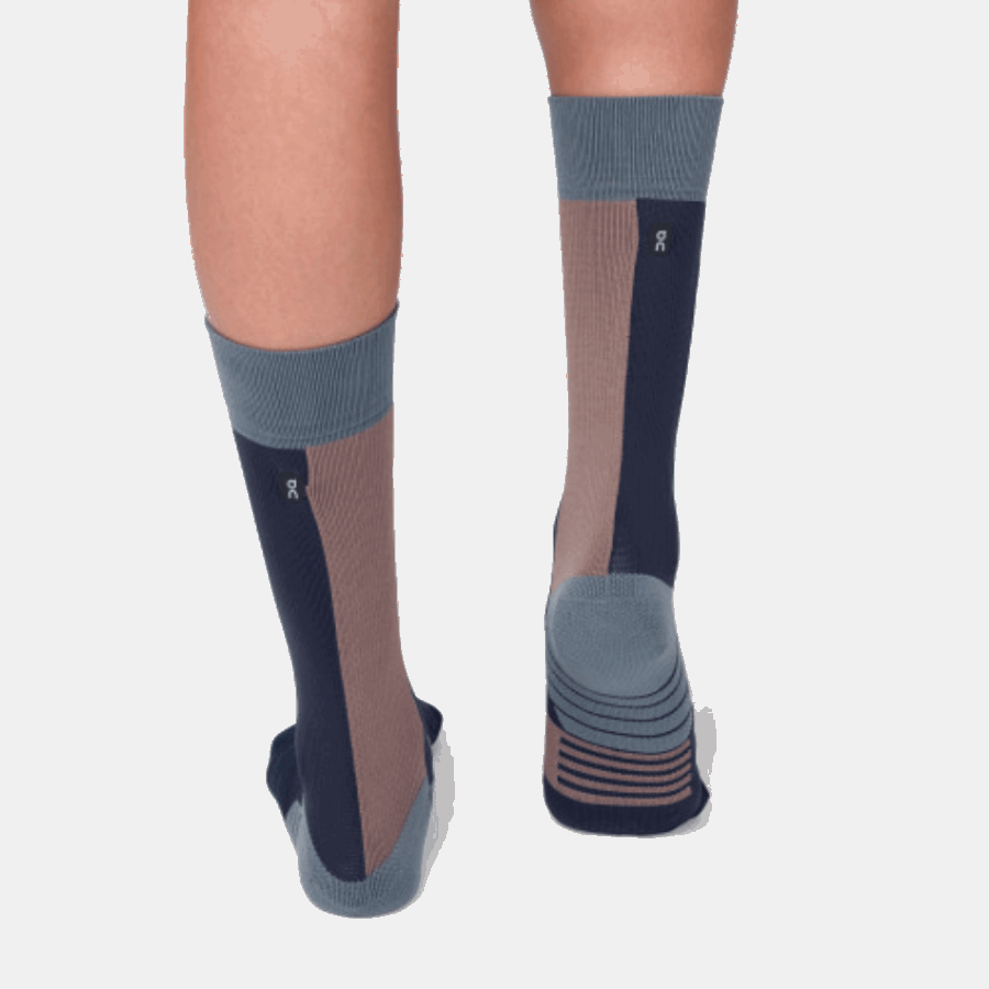 On Running High Sock Navy-Grape