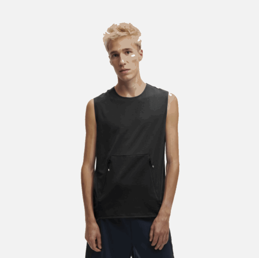 Fashion On Running Training Tank Black