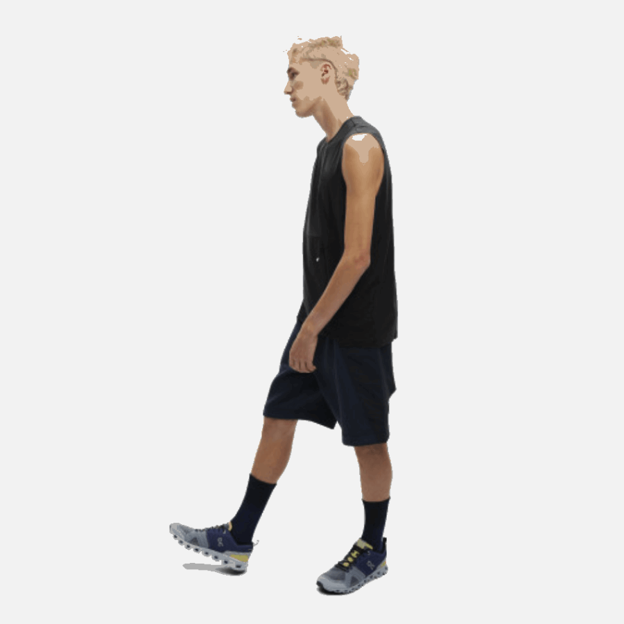 Fashion On Running Training Tank Black