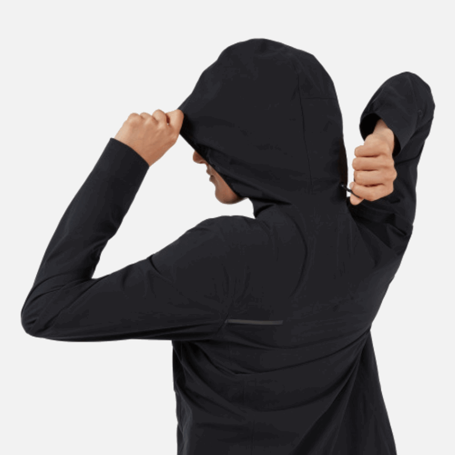 On Running Waterproof Anorak Black