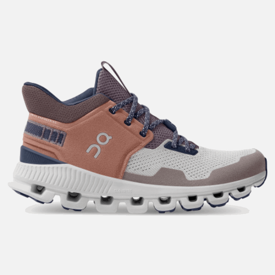 Fashion On Running Cloud Hi Edge Pecan-Clay