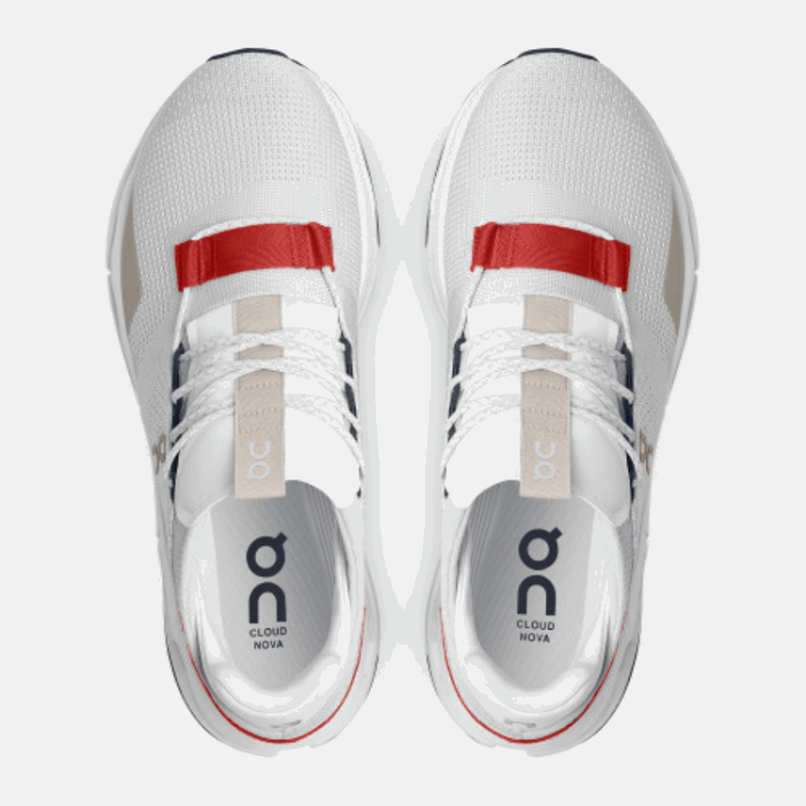 On Running Cloudnova White-Red