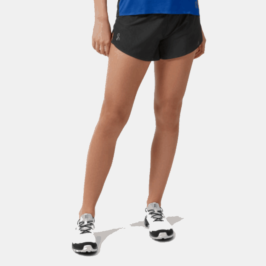 Fashion On Running Race Shorts Black