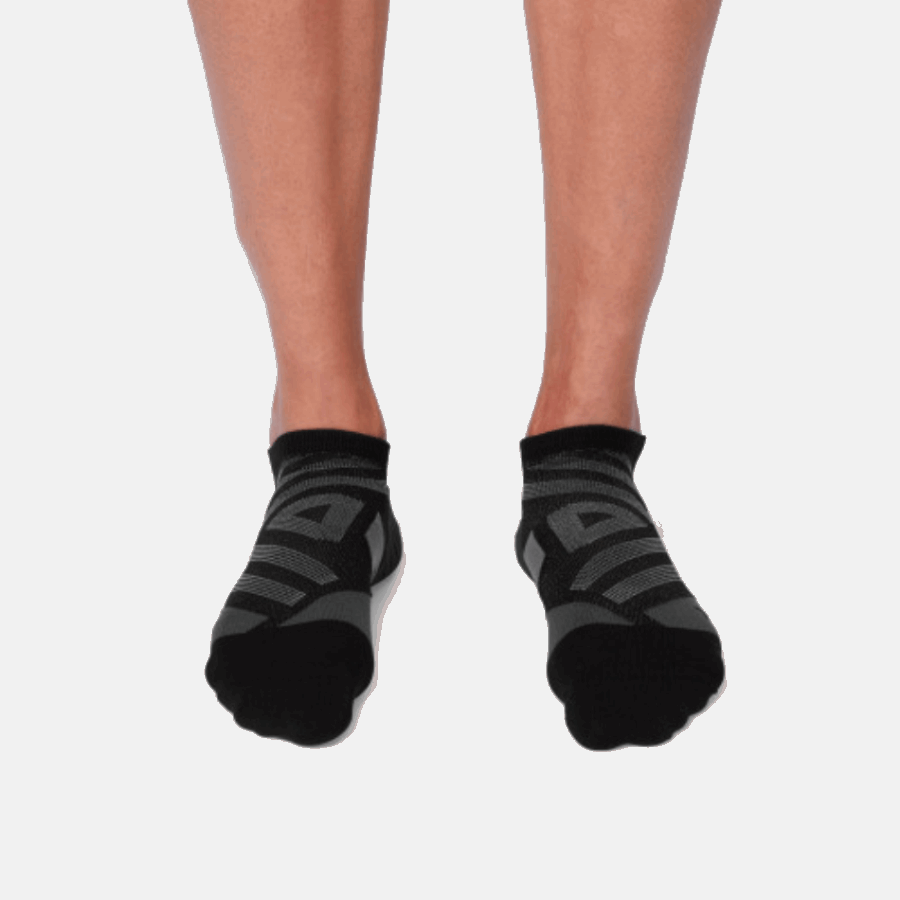 On Running Low Sock Men Black-Shadow