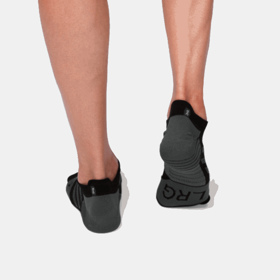 On Running Low Sock Men Black-Shadow