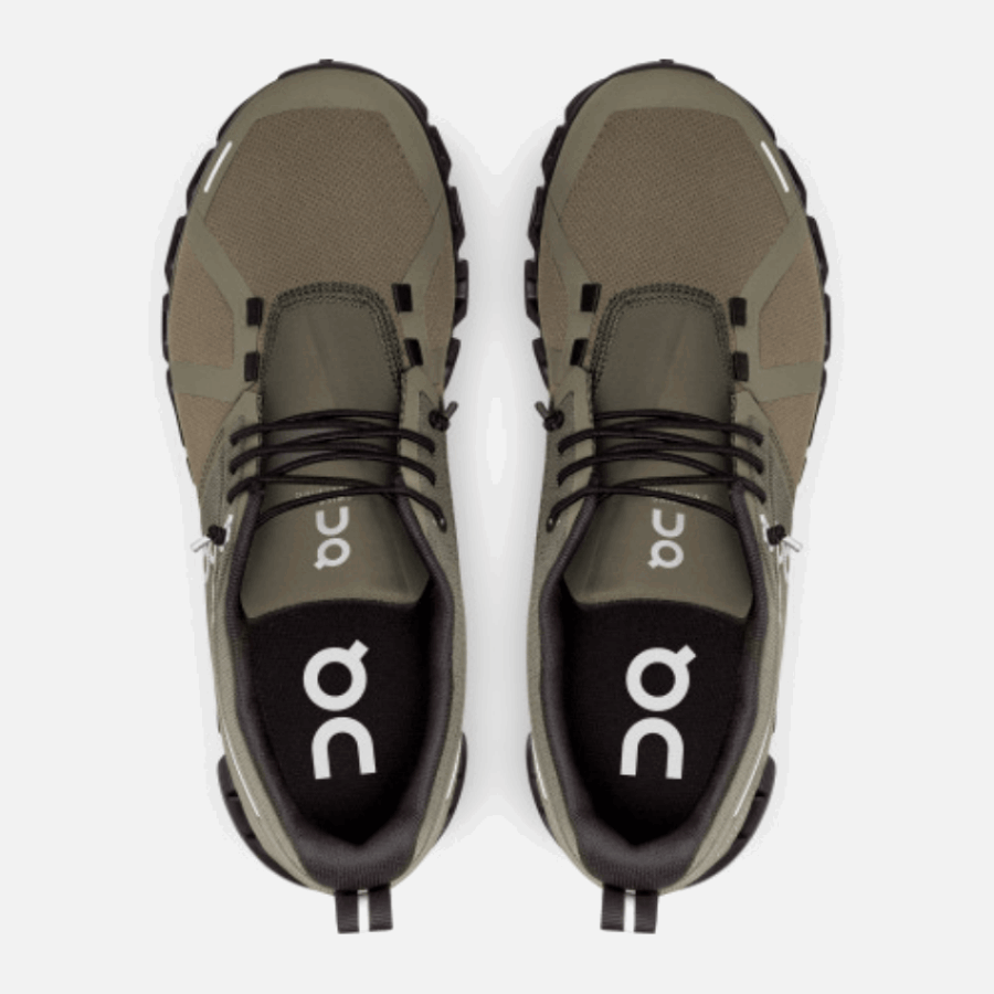 On Running Cloud 5 Waterproof Olive-Black