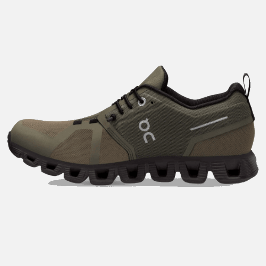 On Running Cloud 5 Waterproof Olive-Black