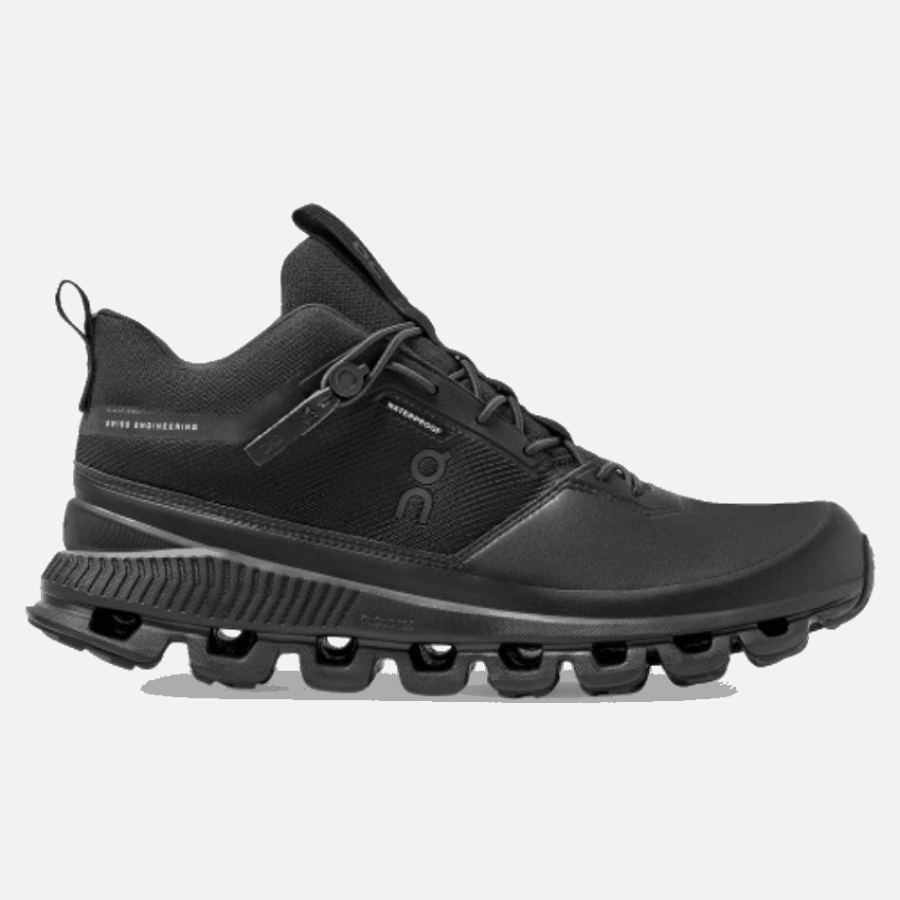 On Running Cloud Hi Waterproof All-Black