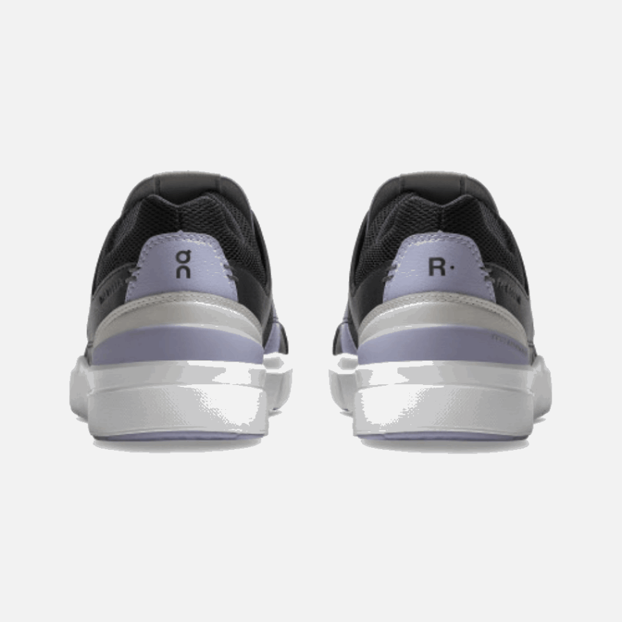 On Running THE ROGER Clubhouse Black-Lavender