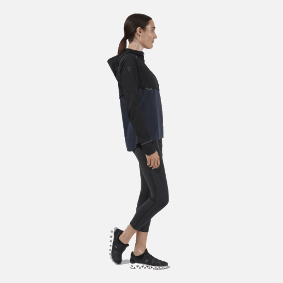 On Running Weather Jacket Black-Navy Fashion