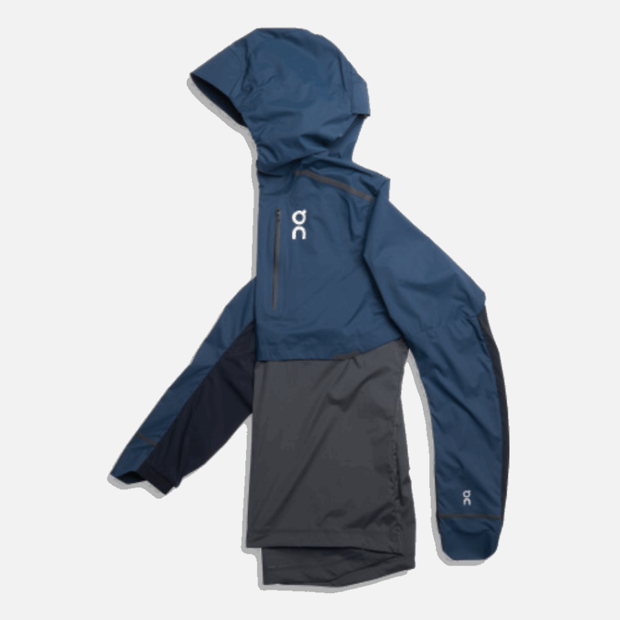 On Running Weather Jacket Navy-Shadow
