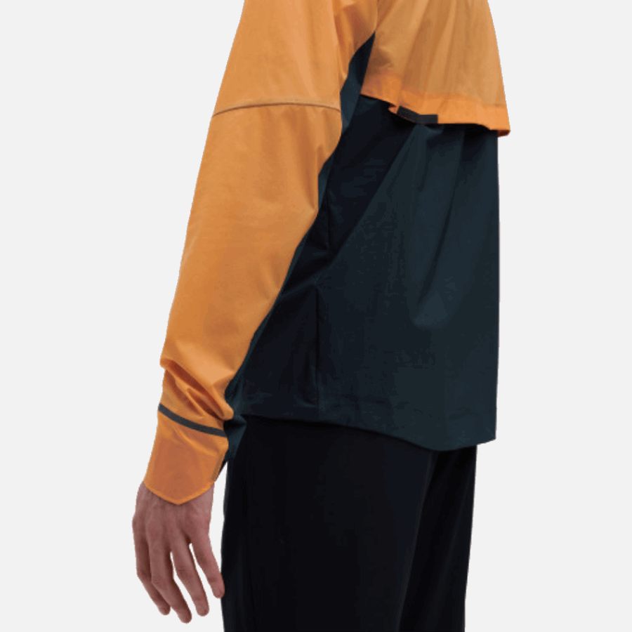 On Running Weather Jacket Mango-Navy