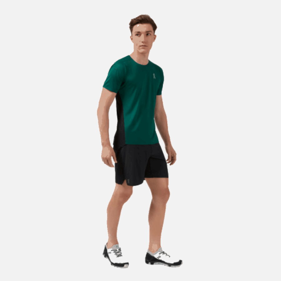 On Running Performance-T Men Evergreen-Black