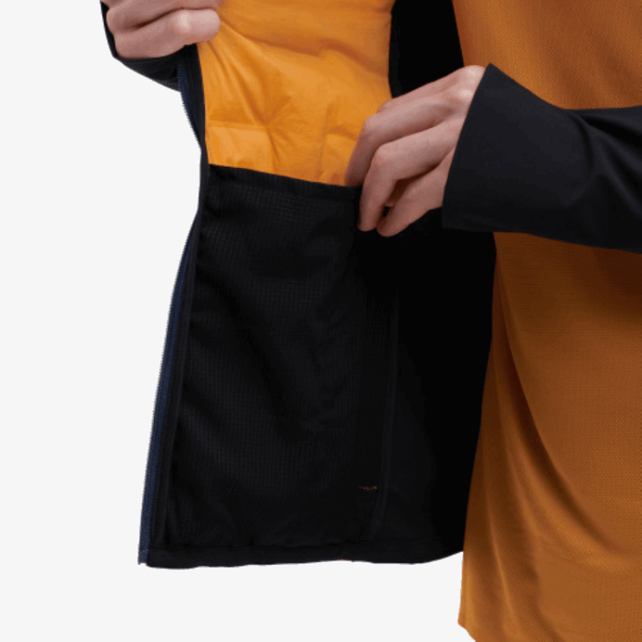 On Running Climate Jacket Men Mango-Black