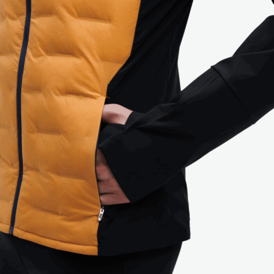 On Running Climate Jacket Men Mango-Black