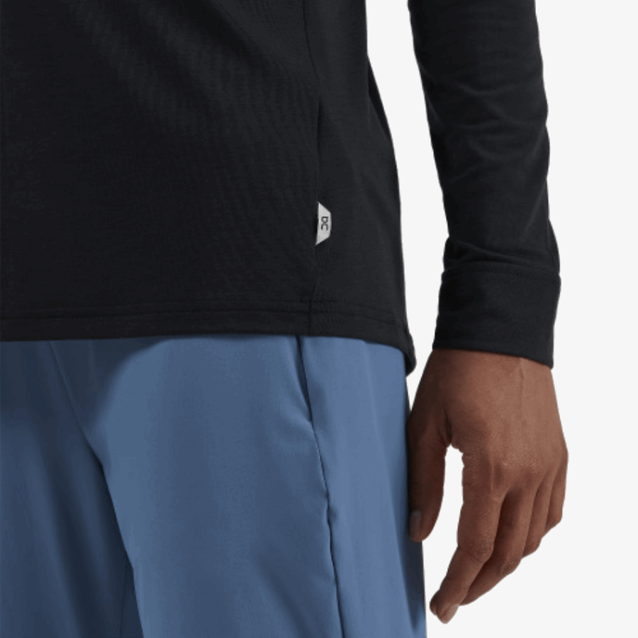 On Running Comfort Long-T Black Fashion