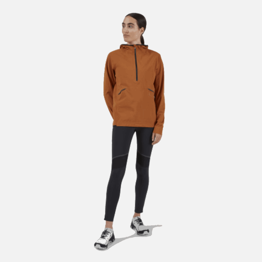 On Running Waterproof Anorak Pecan