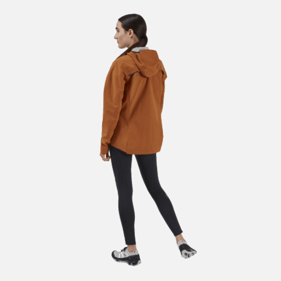 On Running Waterproof Anorak Pecan