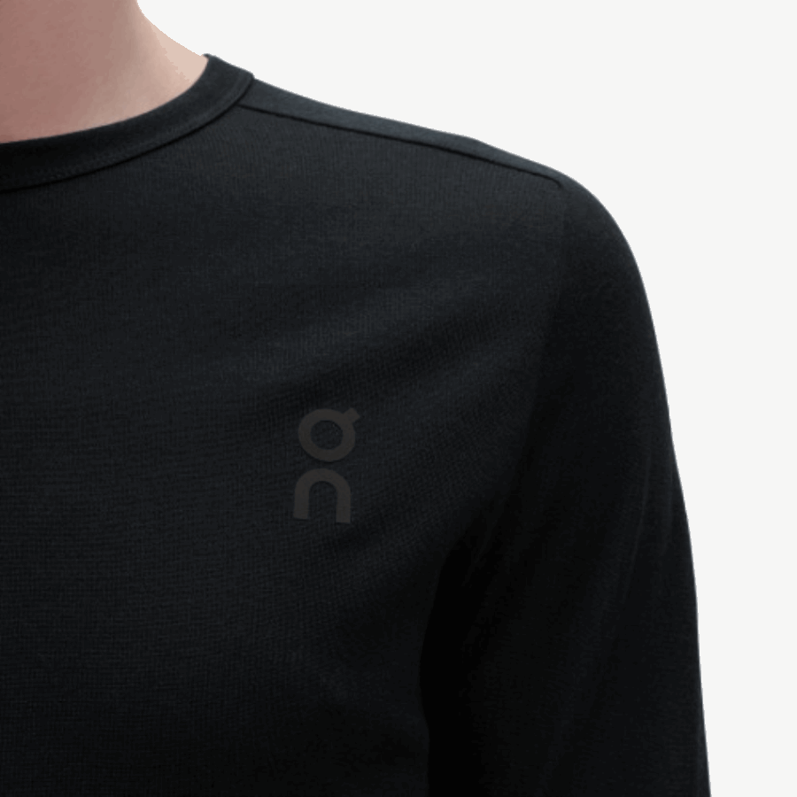 On Running Merino Long-T Men Black