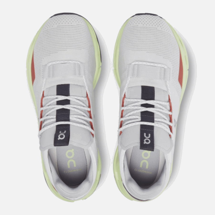 On Running Cloudnova Men White-Limelight