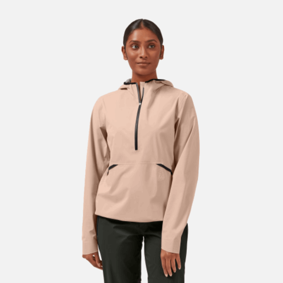 On Running Waterproof Anorak Rosebrown