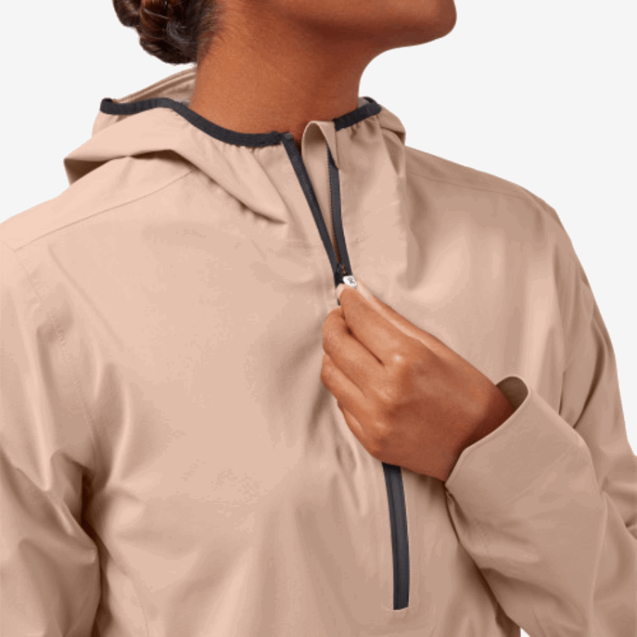 On Running Waterproof Anorak Rosebrown