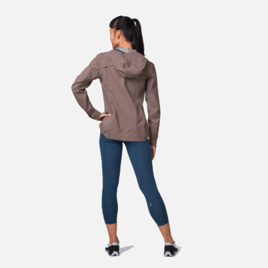 On Running Waterproof Anorak Grape