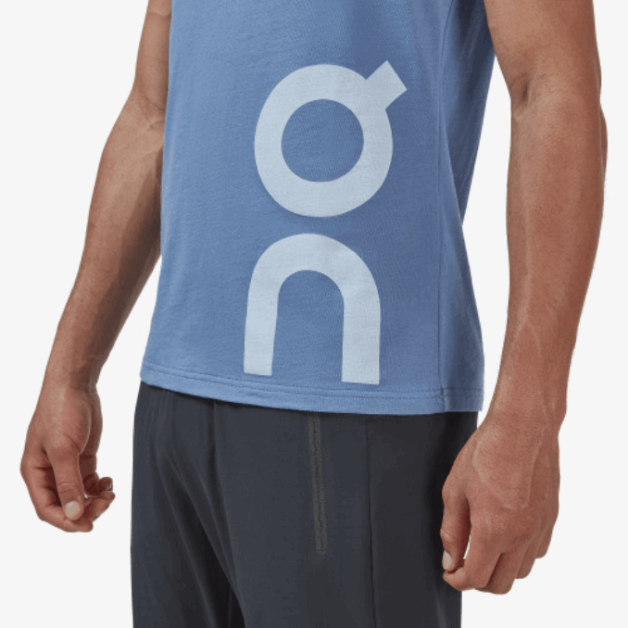 On Running Graphic-T Cerulean Fashion