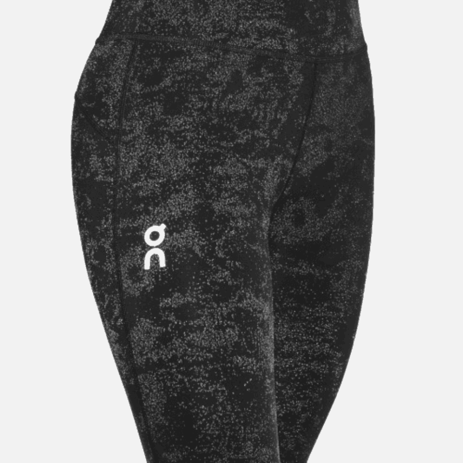 Collant 7/8 Sur Running Noir