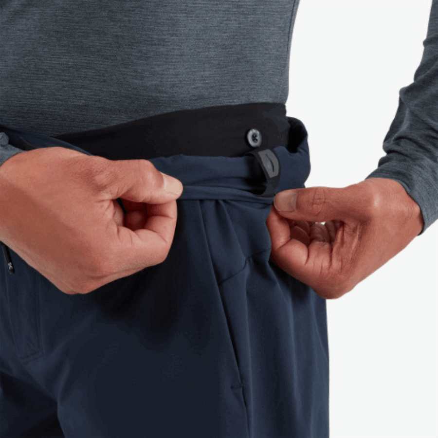 Sur Short Hybride Running Marine