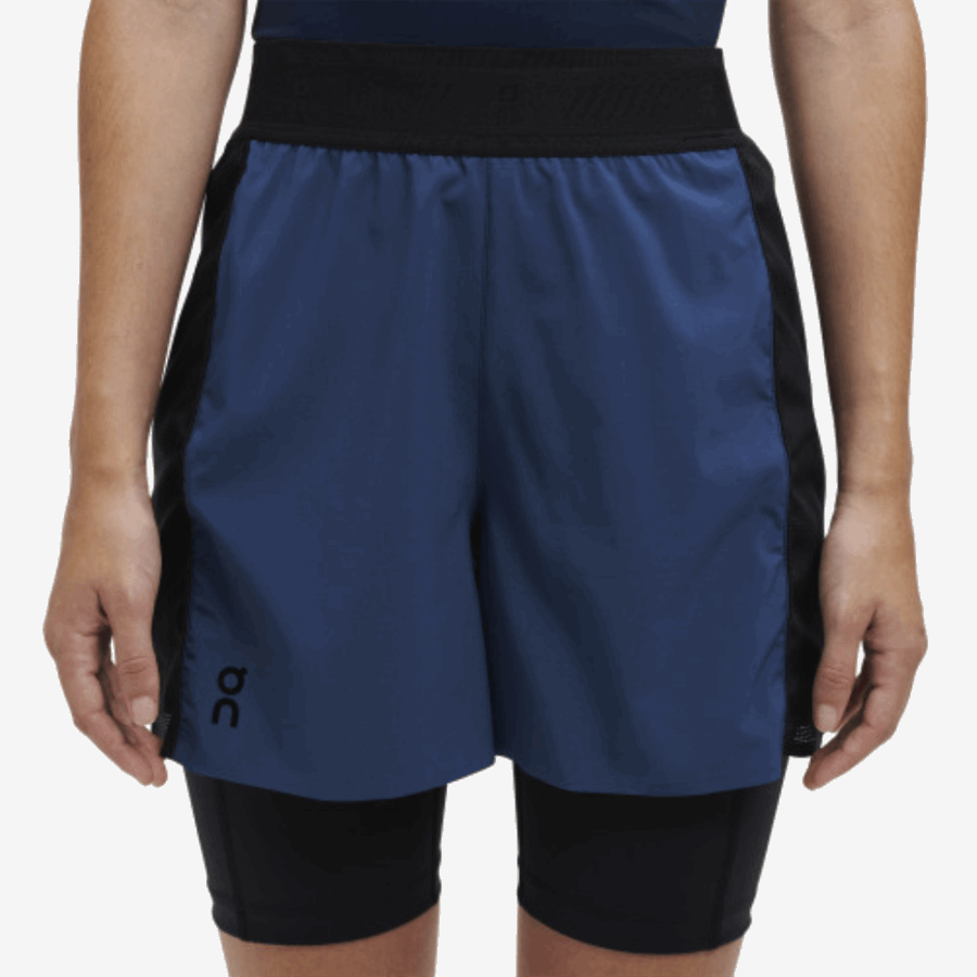 Sur Running Active Short Denim-noir