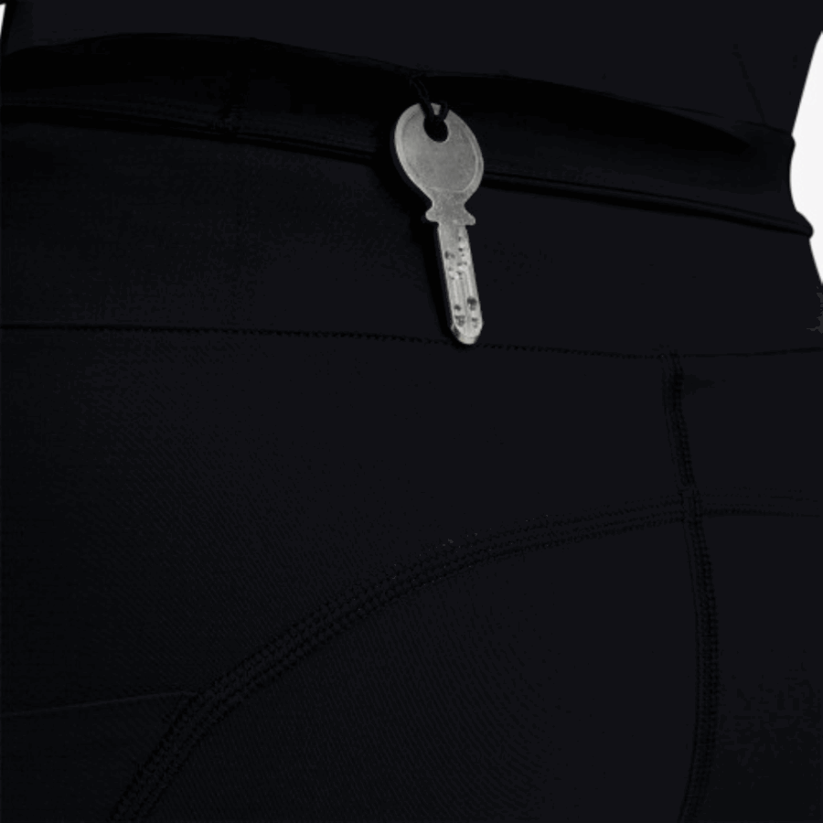 Sur Running Active Short Denim-noir