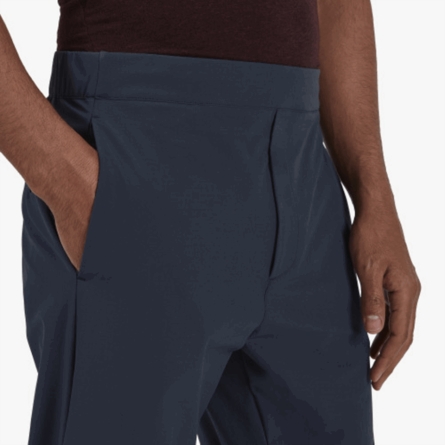 Pantalon Actif Marine Sur La Course