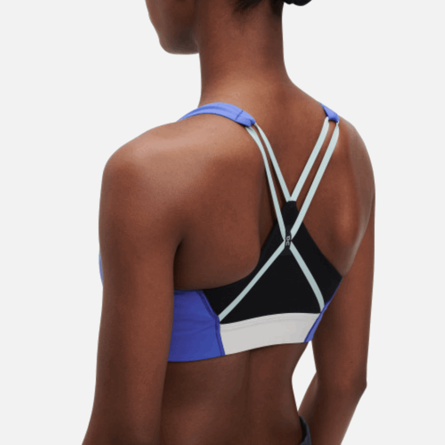 Sur Brassière Running Active Noir Cobalt