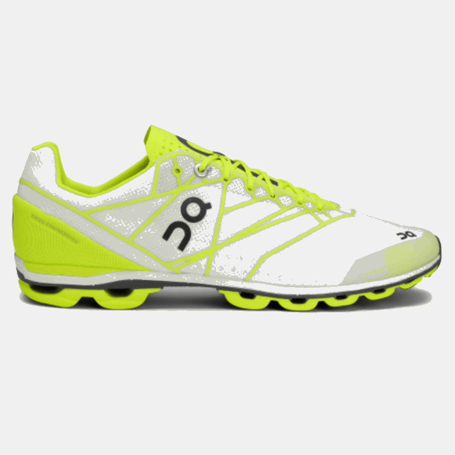 Sur La Course Cloudflash Néon Blanc