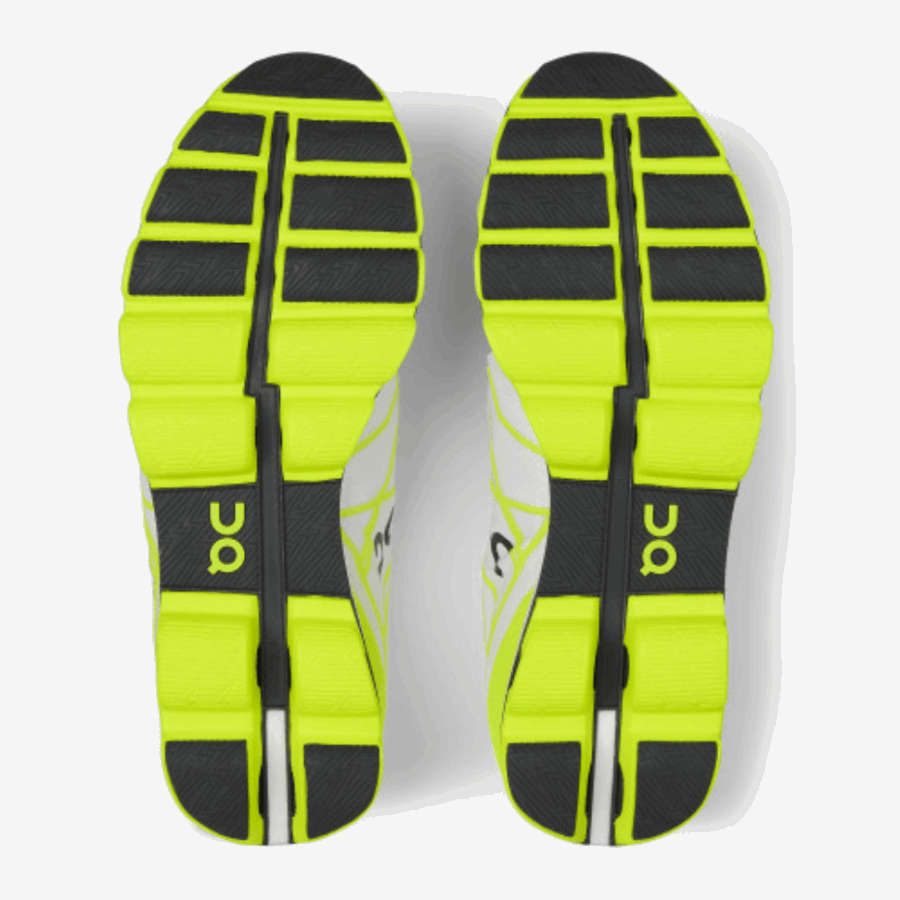 Sur La Course Cloudflash Néon Blanc