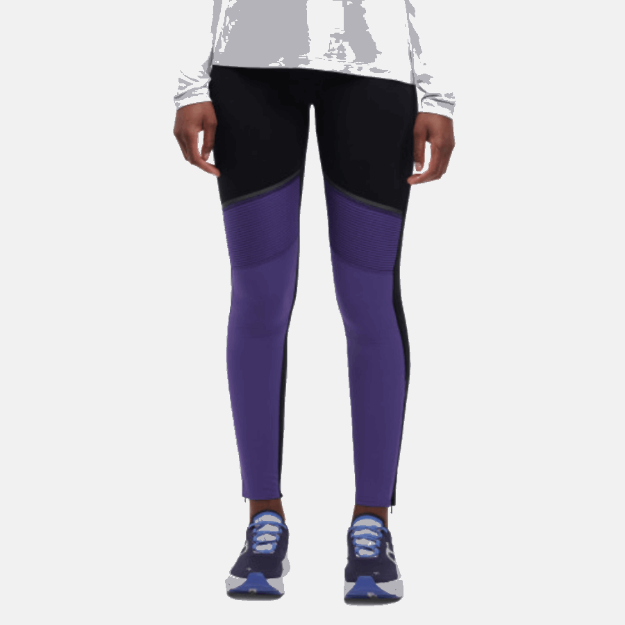 Sur Les Collants Longs Noirs-crépusculaires