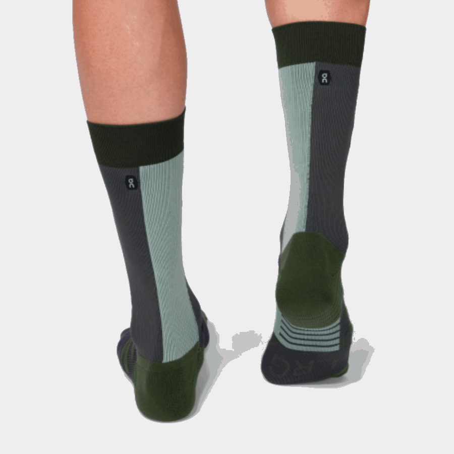 Chaussette Haute Forêt-mousse En Cours D'exécution