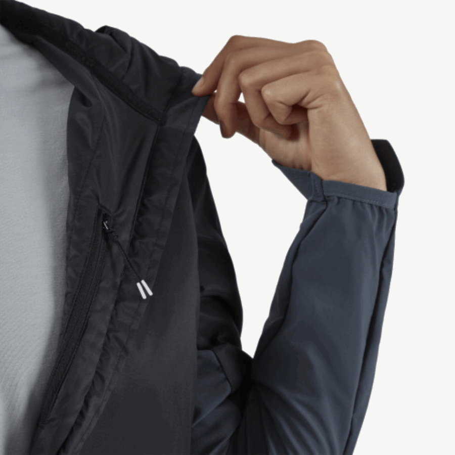 Veste Isolante Sur Running Noir-foncé