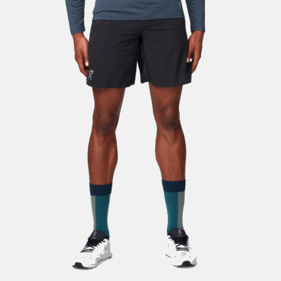 Short Hybride Sur Running Noir